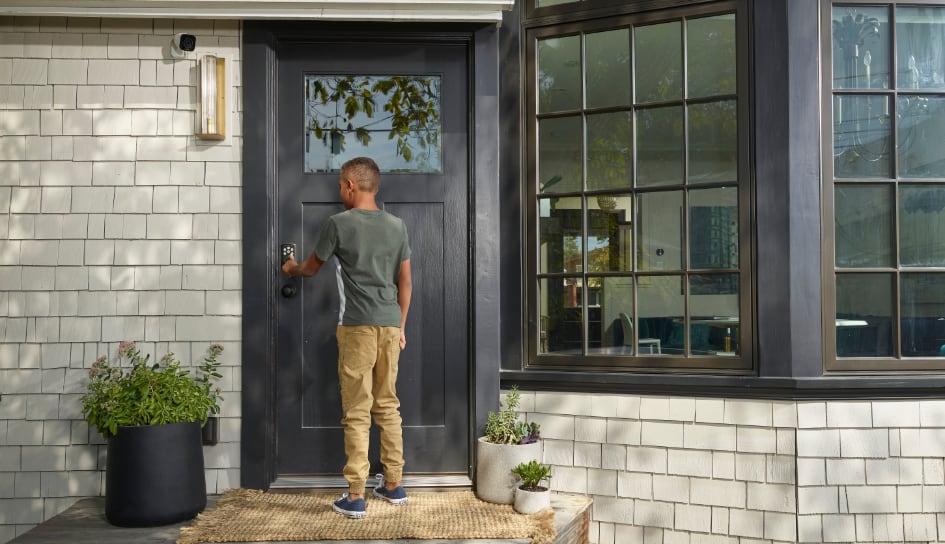 Vivint Smart Lock on home in Charlottesville