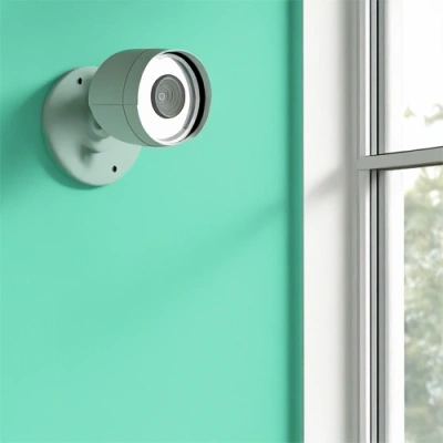 Charlottesville vivint camera facing a window